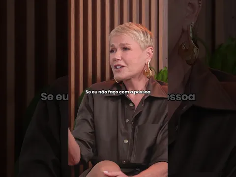Vocês não imaginam a honra que é receber a Xuxa no nosso rolê!
