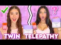 Download Lagu TWIN TELEPATHY MAKEUP CHALLENGE!💗👯‍♀️