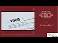 2025 How To Complete Form 1065
