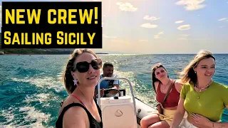 New crew for our Italy sailing adventure! plus we start fixing the boat   [Ep. 106]