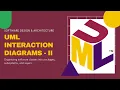 Lecture 09 - UML Interaction Diagrams Part-II UML