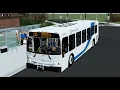 VAMOS Bus Simulator Operating a 2009 D40LFR 8120 On Route 190 Unionville Express