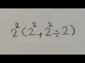 This Easy Math Problem Has Every One Confused
