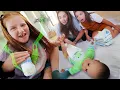 Download Lagu BABY TRAiNiNG our FAMiLY!!  Adley Niko \u0026 Navey learn more about babies, bottles, and diaper changes