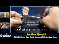 Box Break 2020-21 Upper Deck Black Diamond NHL Hockey Cards