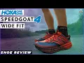 HOKA ONE ONE SPEEDGOAT 4 Wide Fit Review Is It Wide Enough Best Trail Running Shoe Review