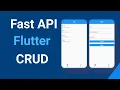 Fast API and Flutter CRUD Application MySQL Docker REST API Swagger