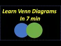 Learn Venn Diagrams In 7 min