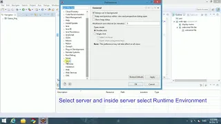 How to integrate the Apache Tomcat Configuration in Eclipse IDE