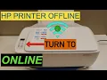 HP Printer Offline How To Turn It Online