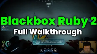 Blackbox Ruby 2 Full Walkthrough Guide - Subnautica 2