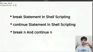 break and continue in shell scripting break n continue n working of break and continue