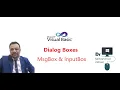 Learn Visual Basic Dialog Boxes MsgBox InputBox