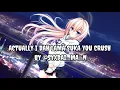 Download Lagu ACTUALLY I DAH LAMA SUKA YOU CRUSH 💜 ANIME VERSION LYRIC BY @SYXDAI_MA_N