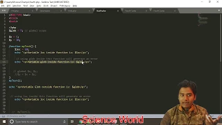 Variable Scope In PHP Local And Global Varibles Global Keyward PHP Tutorial 4
