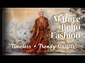 Boho Chic Over 50 Stylish Confident Outfit Ideas for Mature Free Spirits