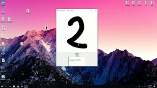 Digit recognition GUI Python Tesnorflow TKinter