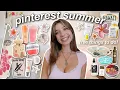 YOUR GUIDE TO AN AESTHETIC SUMMER free things to do that girl essentials pinterest inspo 2025