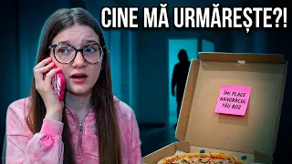 Cineva îmbrăcat în negru ne urmarește... 😱
