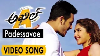 akhil the power of jua padessavae video song akhil akkineni sayesha