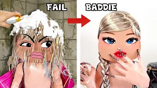 Paper DIY 😭 Roblox Baddie Skincare & Makeup Compilation Part 2 💅