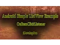 Android ListView OnItemClickListener Example