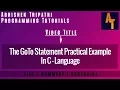 GoTo Statement Practical part-55