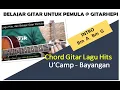 Chord - Bayangan || Lagu Hits U'camp  Chord Versi Asli (main di Kunci Bm-A-Bm-G)
