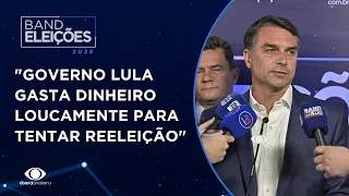 Flávio: 'Governo Lula gasta dinheiro loucamente para tentar reeleição'