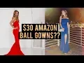 TRYING ON CHEAP PROM DRESSES FROM AMAZON UNDER 30 BALL GOWNS