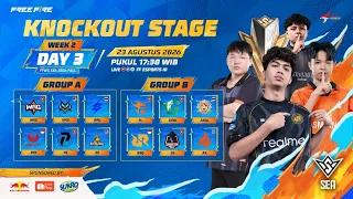 NOBAR FFWS SEA 2026 FALL | Knockout Stage - Week 2 Day 3
