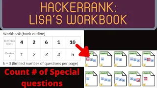 Lisa s Workbook HackerRank Python