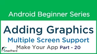 Android Tutorial Adding Graphics Images Multiple Screen Support Part - 20