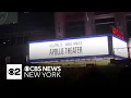 Lights return to Apollo Theater marquee