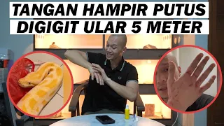 KENAPA BISA TERJADI DAN APA YG HARUS DILAKUKAN? DI GIGIT ULAR 5 METER!