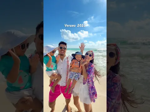 Verano 205 VS Verano 2026 😍✨ A ver qué nos depara el 2027 🤣😅 #family #cancun
