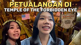 PETUALANGAN DI TEMPLE OF THE FORBIDDEN EYE 😱 RIDE INDIANA JONES SE-SEREM INI?!