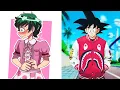 trap deku vs trap goku