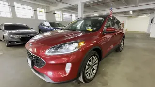 Used 2020 Ford Escape Titanium 1FMCU9J9XLUC67738 Woodside Queens Brooklyn Bronx New York