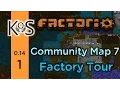 Factorio Community Map 7 Ep 1 Tour Blue Circuits Space Extension Mod Co-op Multiplayer 0 14
