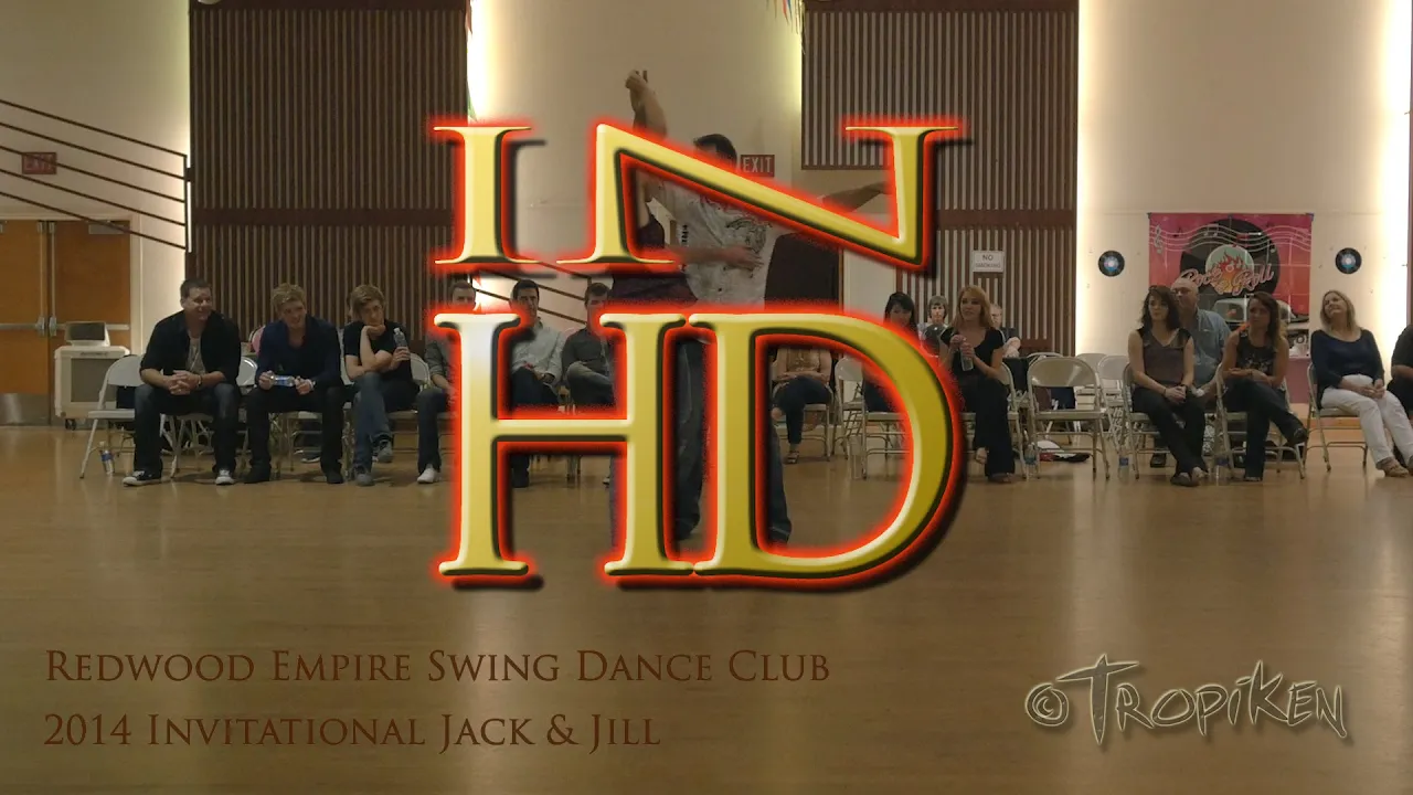 Kurt Senser & Heather Powers - 3rd Place - 2014 RESDC Invitational West Coast Swing Jack & Jill - HD