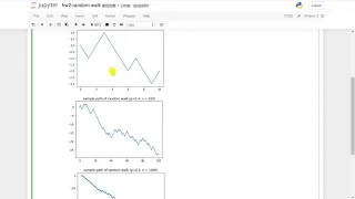 Random Walk in Python