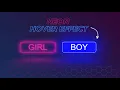 Create Neon Button with reflection using CSS