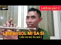 Download Lagu Latihan SOL MI SA SI ( do re mi fa sol ) TEROMPET// Latihan part 2