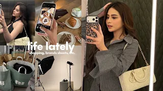 VLOG • life update, fave shopping, work for brands w me & new hair color.