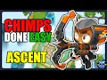 ASCENT - CHIMPS Easy Strategy for Black Border BTD6