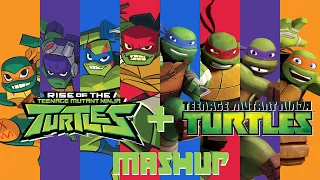 Teenage Mutant Ninja Turtles 2012 ROTTMNT Mashup 