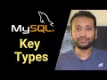 Bangla Database Tutorial 4 Types of Key