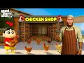 Download Lagu Shinchan \u0026 Franklin Open a New Chicken Shop in GTA 5 | Dhanu Dino