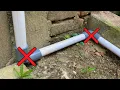 SAVE COST An Ingenious Trick To Connect Pipes Without An Elbow That Many People Don t Know